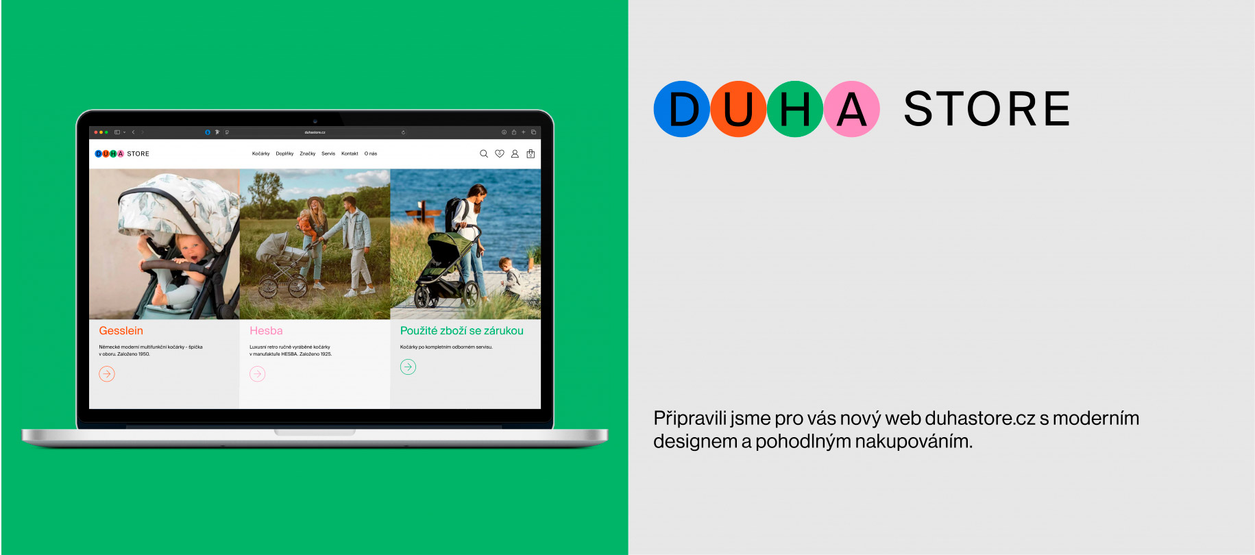 DUHA Store - Kočárky, autosedačky a doplňky