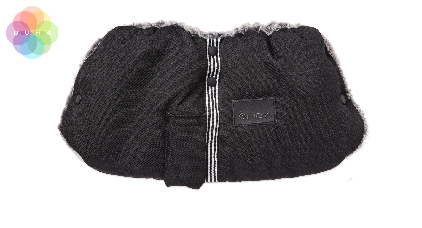 Rukávník design INDY simply black