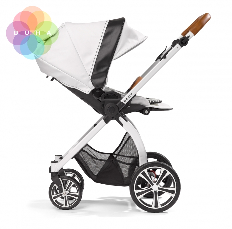 Sportovní kočárek design INDY model STYLE savana