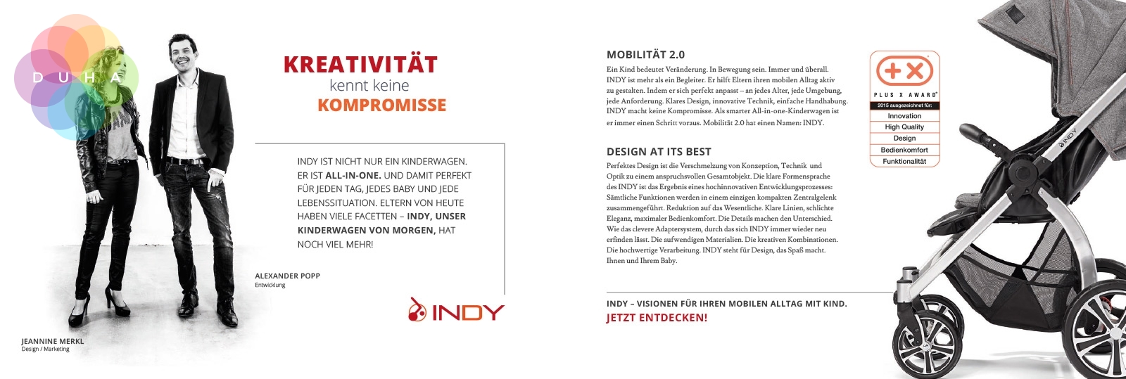 Katalog kolekce design INDY