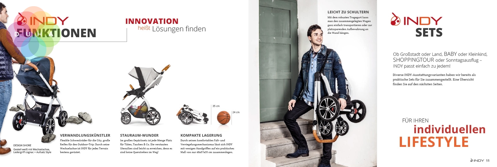 Katalog kolekce design INDY