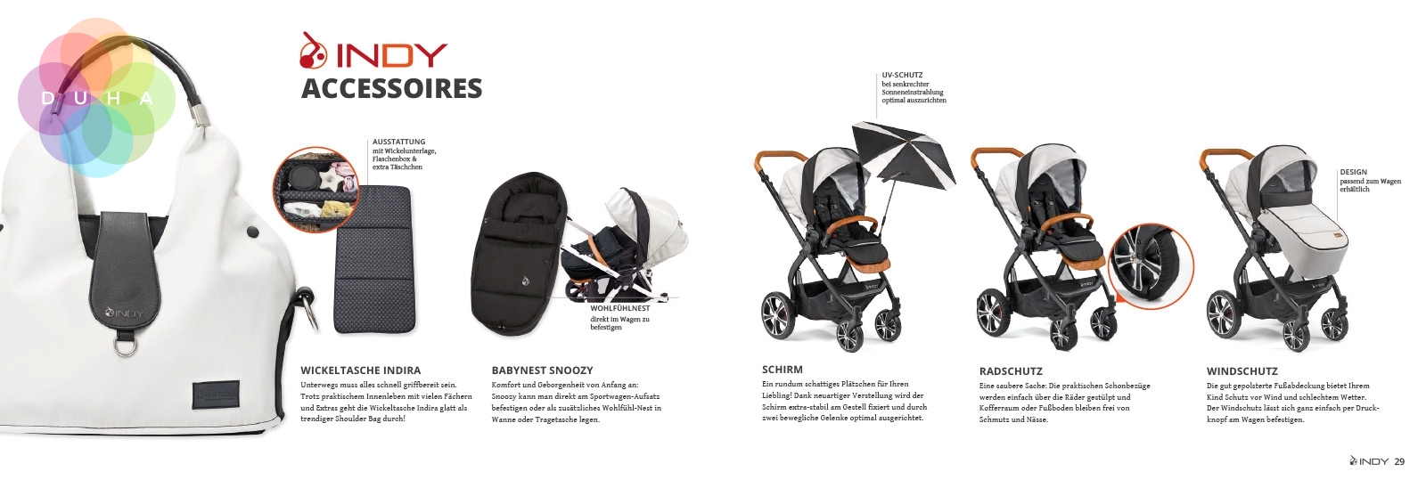 Katalog kolekce design INDY
