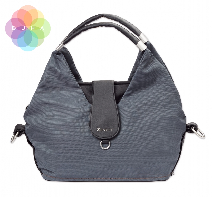 Přebalovací taška design INDY smoke petrol