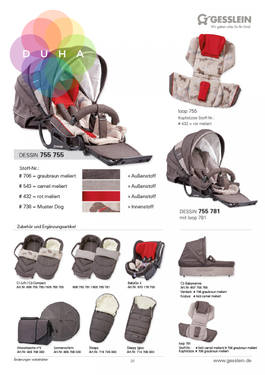 Katalog produktů GESSLEIN 2017