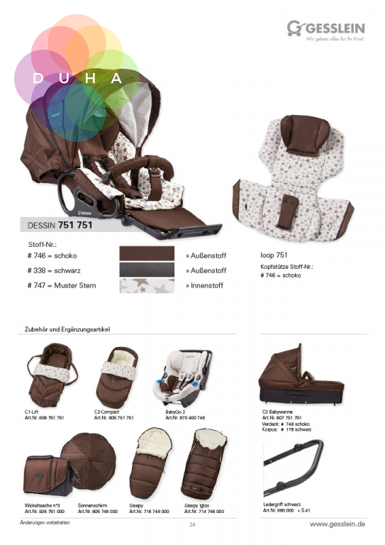 Katalog produktů GESSLEIN 2017