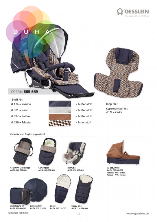 Katalog produktů GESSLEIN 2017