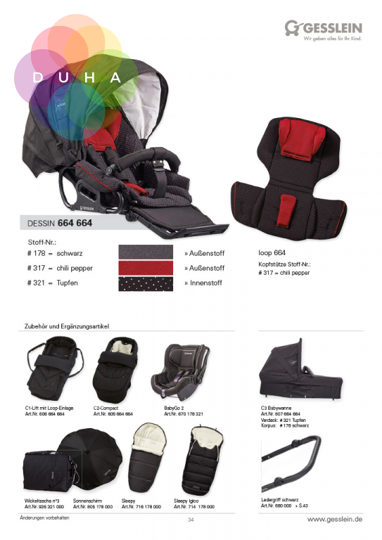 Katalog produktů GESSLEIN 2017