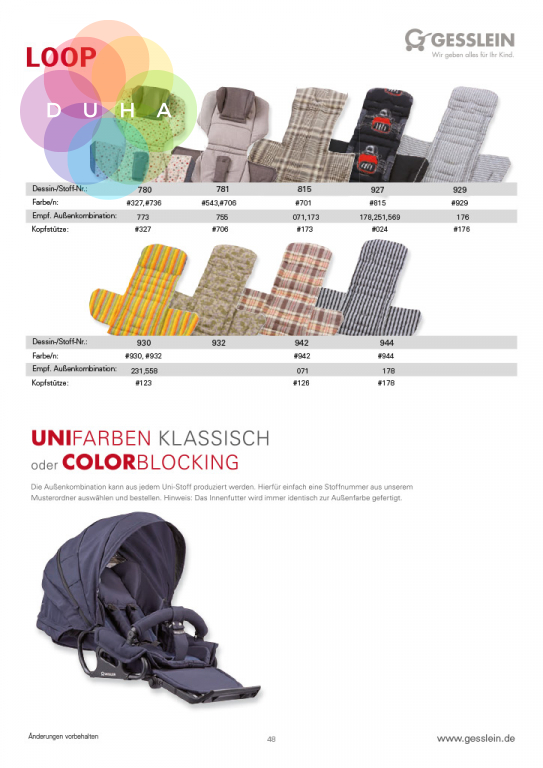 Katalog produktů GESSLEIN 2017