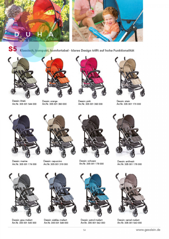 Katalog produktů GESSLEIN 2017