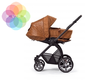 Kočárek Gesslein Design INDY model STYLE s taškou COZY earth