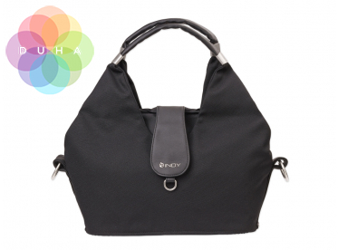 Přebalovací taška design INDY simply black