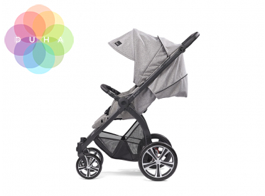 Sportovní kočárek design INDY model SPORT black pepper
