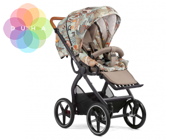 Sportovní kočárek FX4 Soft+ s předními terénními koly