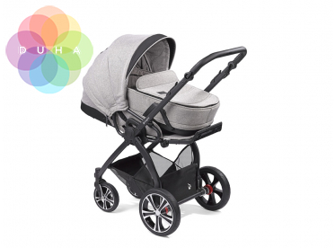 Design INDY model COMFORT s taškou COZY black pepper