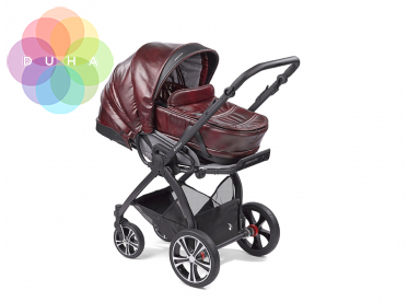 Kombinovaný kočárek Design INDY model COMFORT purple power