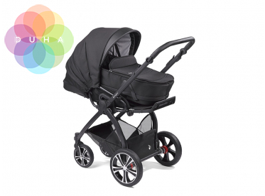 Design INDY model COMFORT s taškou COZY simply black