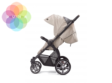 Sportovní kočárek design INDY model SPORT sahara dust