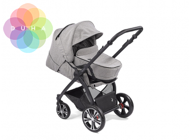Design INDY model SPORT s taškou COZY black pepper