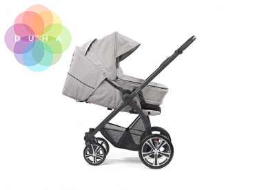 Design INDY model SPORT s taškou COZY black pepper