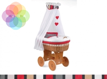 Sady luxusního povlečení do dětské postýlky - košík Feline