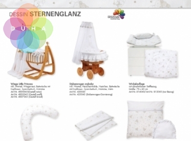 Sady luxusního povlečení do dětské postýlky - Sternenglanz